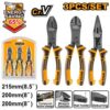 HKCPS5831 3PCS COMPOUND ACTION PLIERS SET