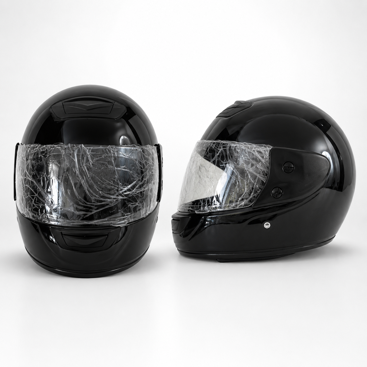 BLACK MOTORCYCLE HELMET in Kenya